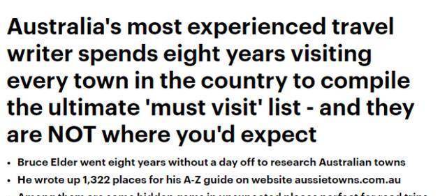 澳洲旅行:旅行作家耗时8年澳洲旅行，总结澳洲最美11个地点，很多都是大众不知道的
