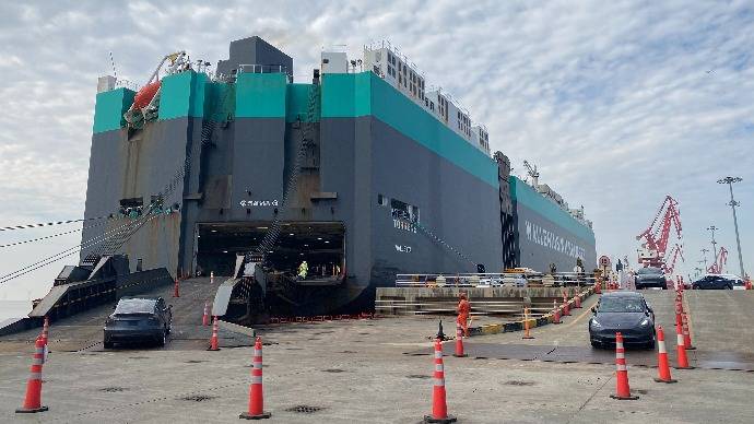 澳洲168-10月上海南港码头车辆进出口量创历史新高